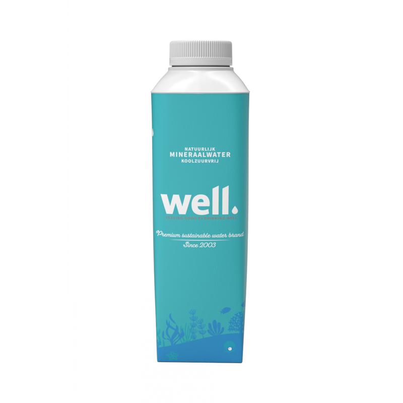0,5L Well mineraalwater Tetra Top - plant based verpakking