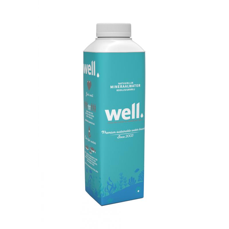 0,5L Well mineraalwater Tetra Top - plant based verpakking
