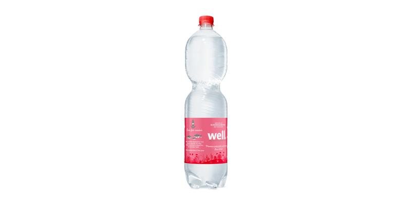 1,5L Well mineraalwater PET met statiegeld - bruis