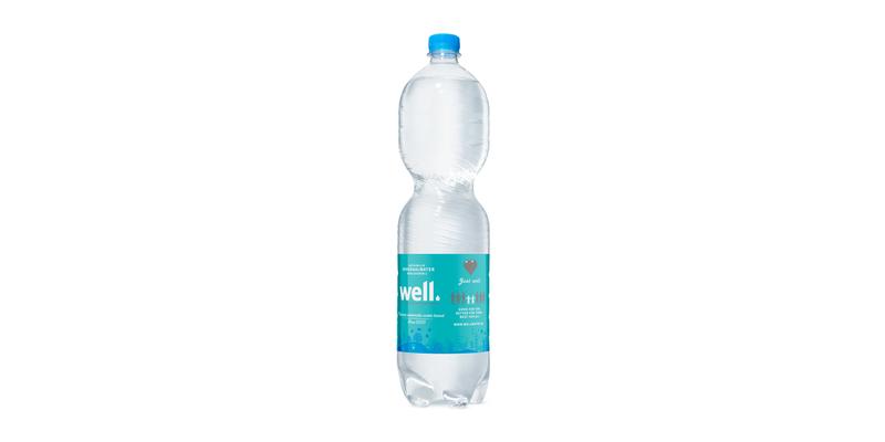 1,5L Well mineraalwater PET met statiegeld - plat