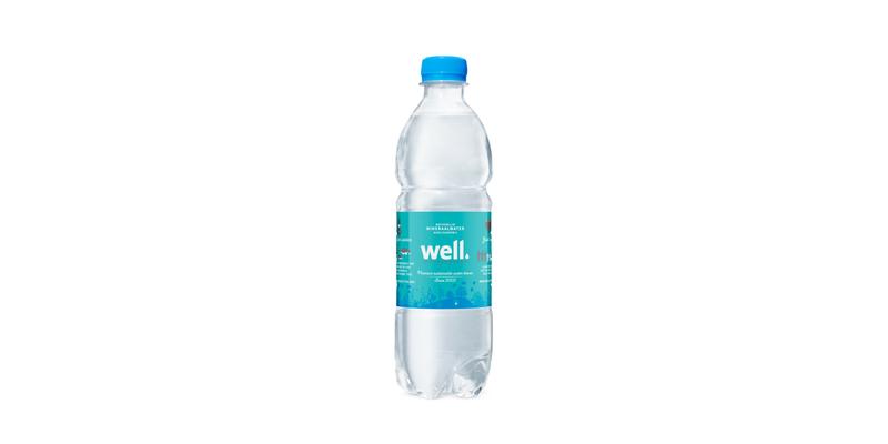 0,5L Well mineraalwater PET met statiegeld - plat