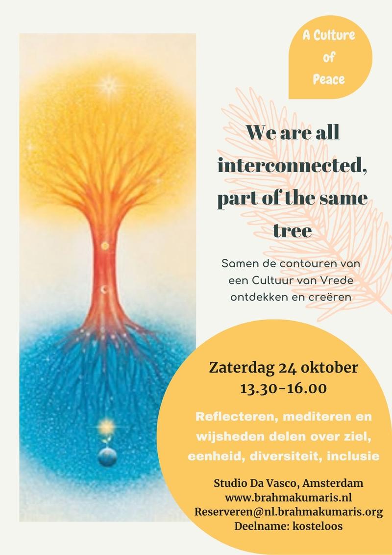 Samenkomen voor vrede in Amsterdam