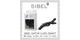 SIBEL GATOR CLIPS ZWART - mixed sizes 4 stuks