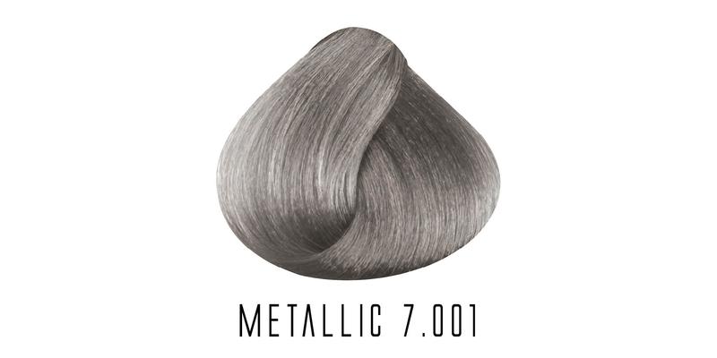 7.001 Metallic Intense Ash Blonde