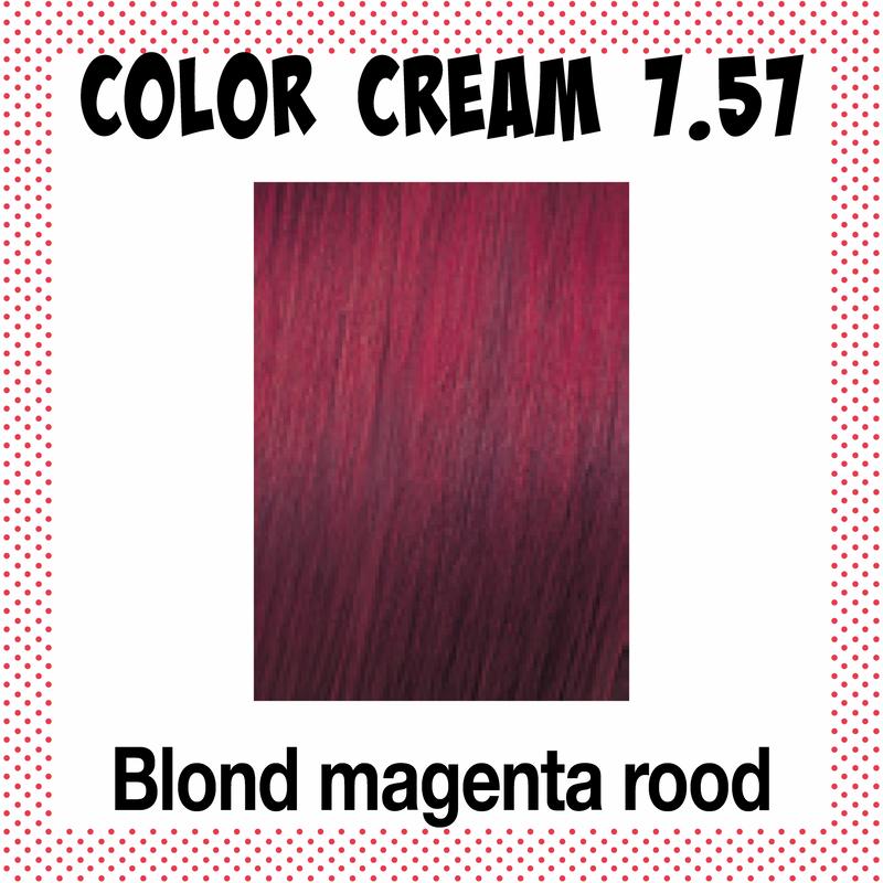 7.57 - Blond magenta rood