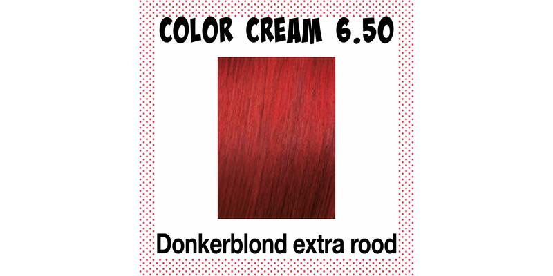 6.50 - Donkerblond extra rood