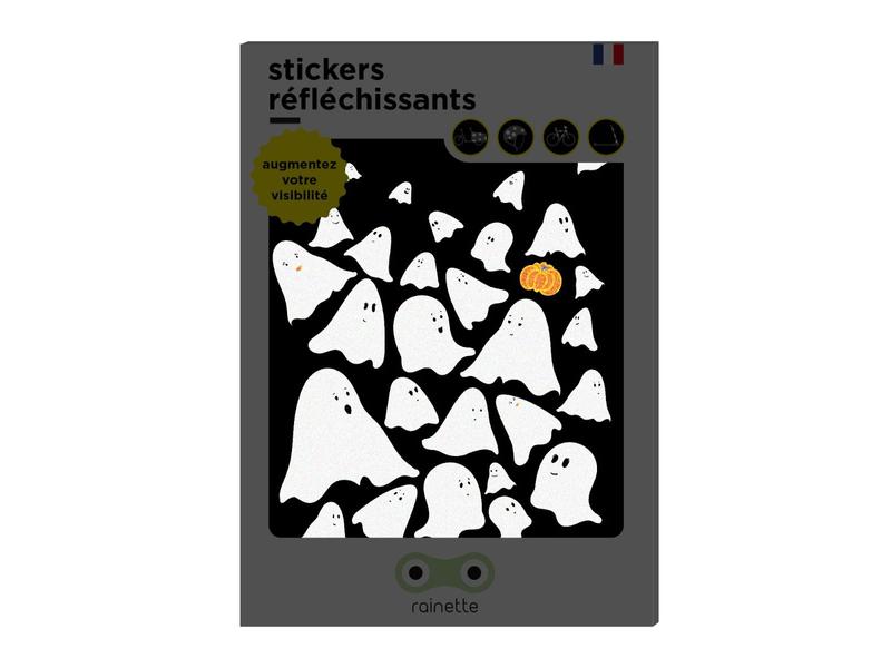 Rainette reflective stickers - Boo