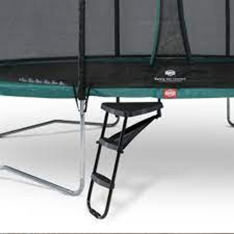 Favorit Regular 380 Black + Safety Net Comfort + Ladder L met platform (AFHAALPRIJS IN DE WINKEL. Op=Op!)