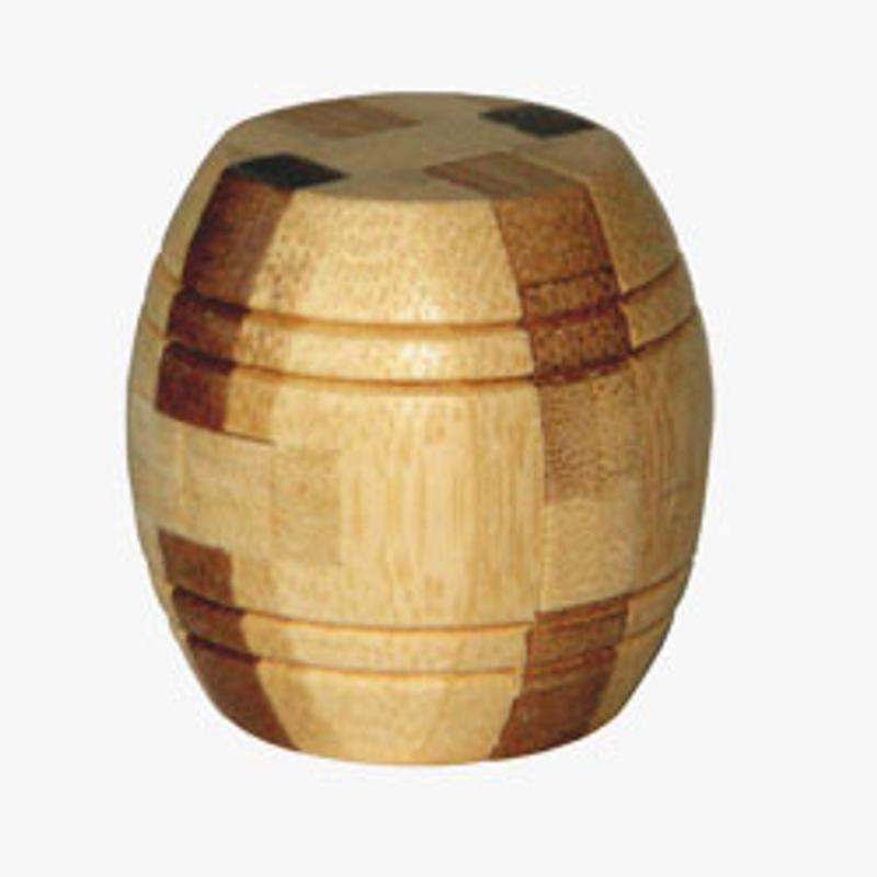 3D Bamboo Puzzle - Barrel***