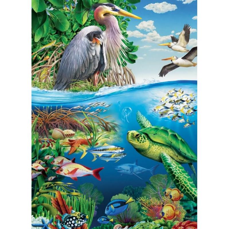 Family puzzle 350 pieces - Earth Day 