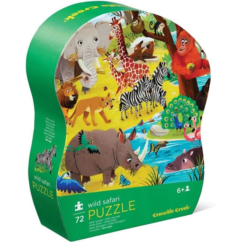 Puzzel Wild safari 72st 