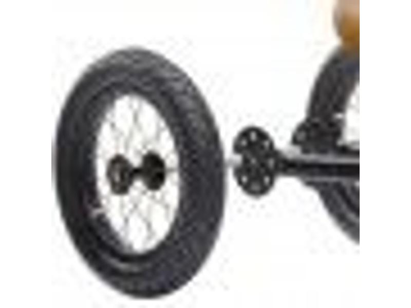 Metalen loopfiets Trike Kit Zwart wiel