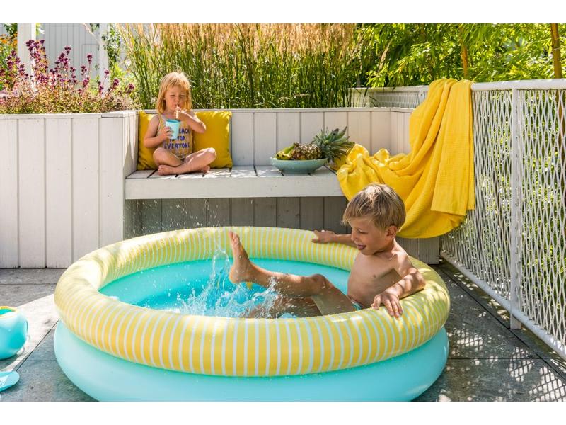 Dippy - Inflatable pool Ø120cm Banana Blue (Gratis Raki t.w.v €12,95 bij aankoop Dippy zwembad zolang de voorraad strekt!)