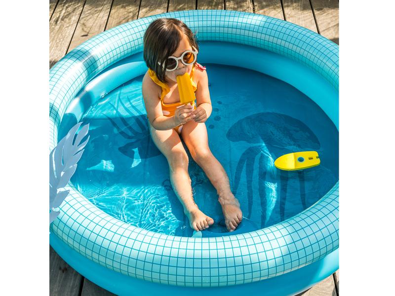 Dippy - Inflatable pool Ø120cm Ocean (Gratis Raki t.w.v €12,95 bij aankoop Dippy zwembad zolang de voorraad strekt!)