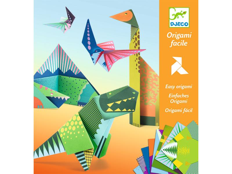 Origami dinosaurussen