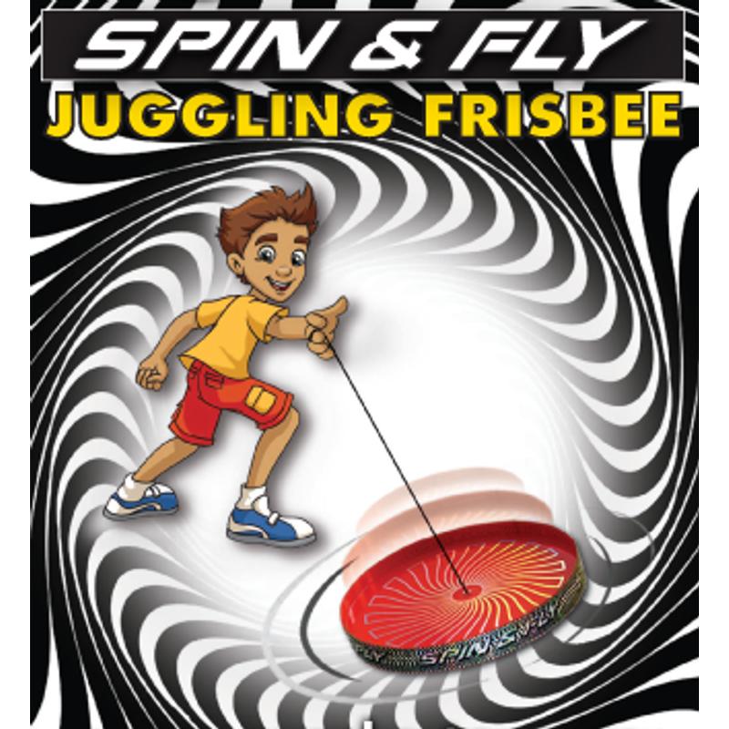 Spin & Fly Juggling Frisbee rood