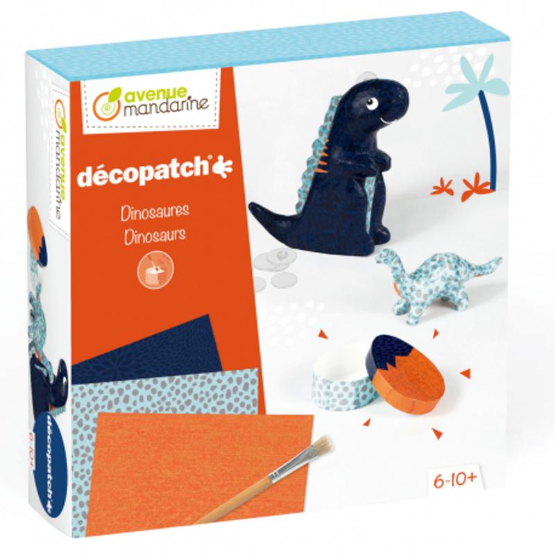 Big creative box, Décopatch, Dinosaurussen