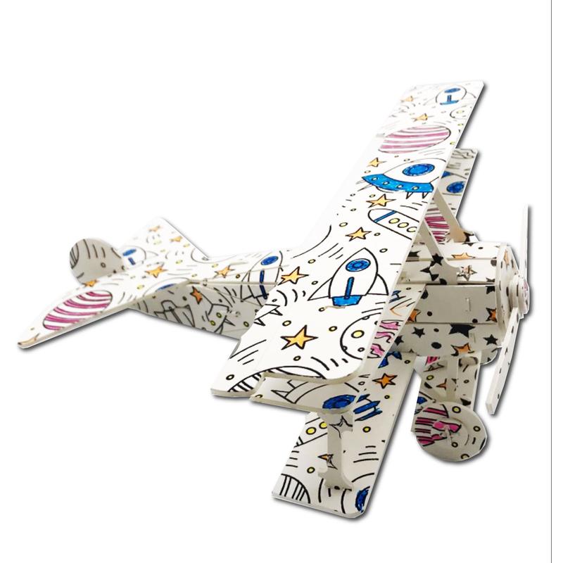 3D Puzzelboek Vliegtuigen 