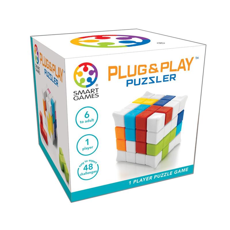 Actie! Gratis Plug & Play puzzler t.w.v €7,99 bij aankoop van min. €30 aan Smartgames 