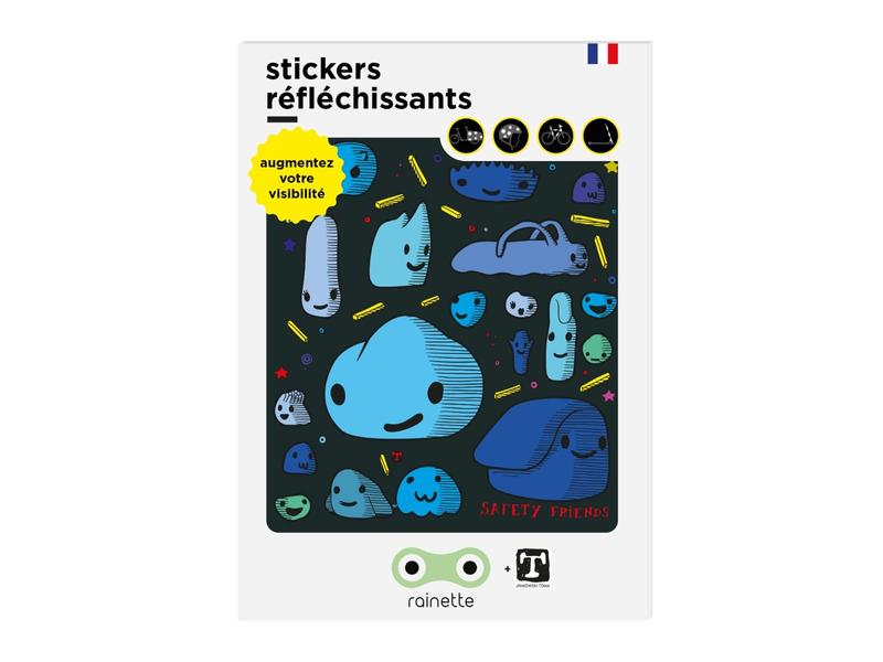 Rainette reflective stickers - Friends