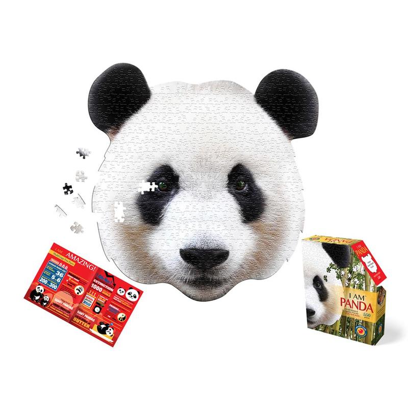I Am Puzzle Poster Size: Panda 550st