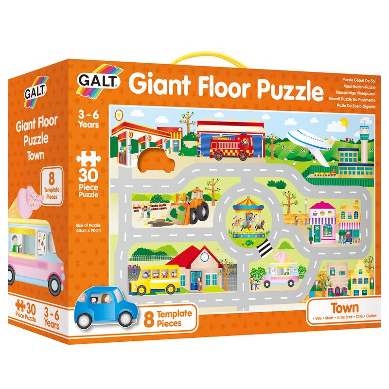Giant floor Puzzle - Town