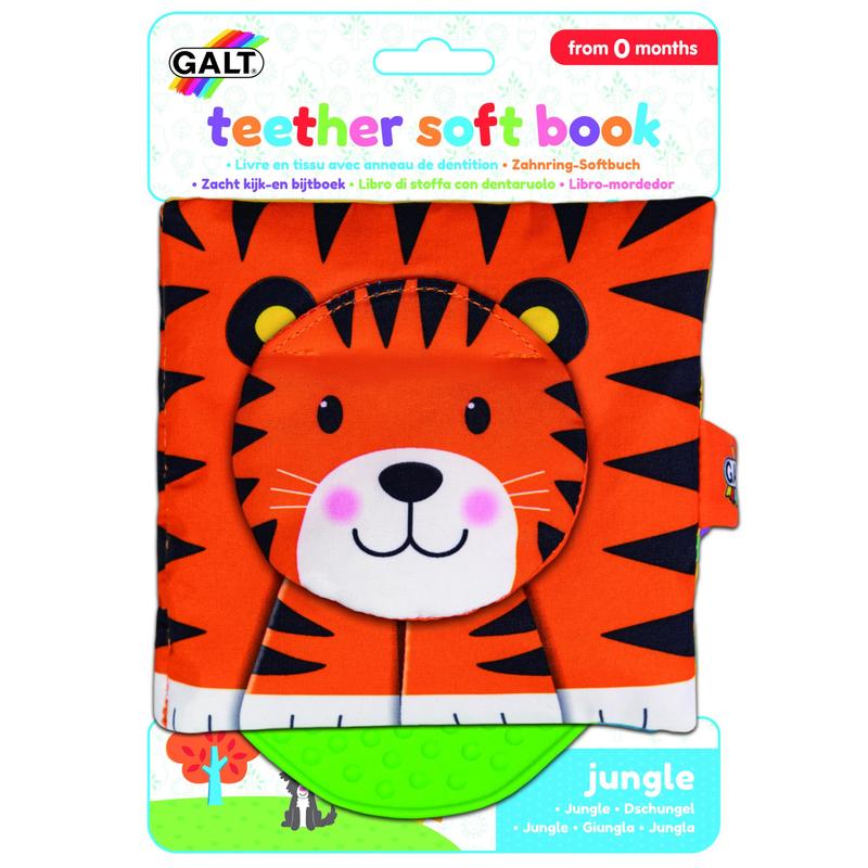 First Years - Teether Soft Book – Jungle