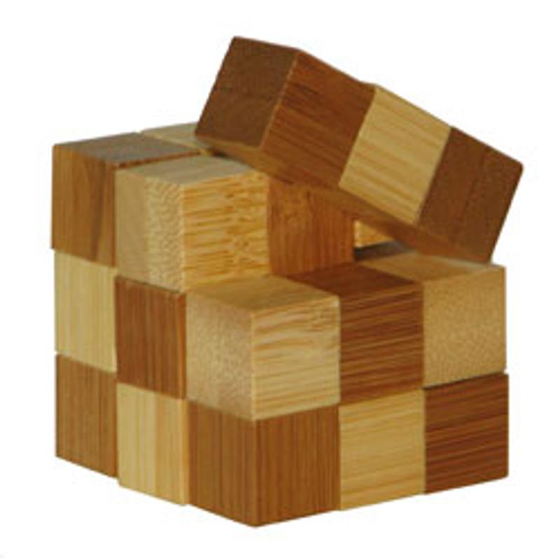Bamboo Puzzle - Snake Cubes**