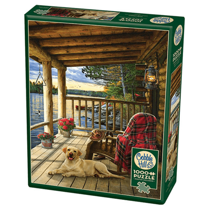 Puzzle 1000 pieces - Cabin Porch