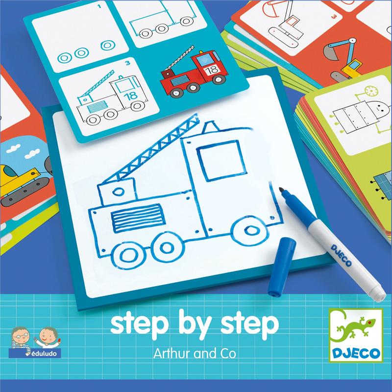 Leren tekenen: Step by step Arthur and Co