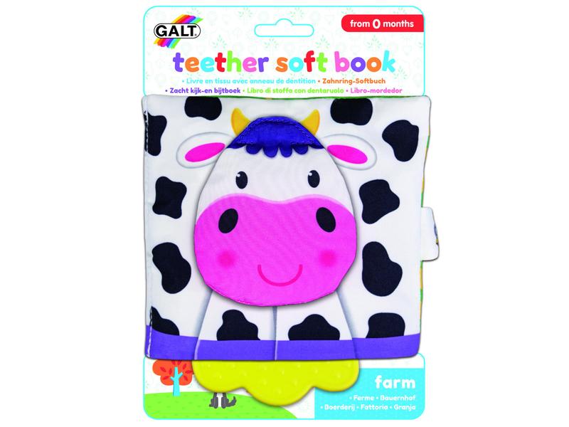 First Years - Teether Soft Book – Farm