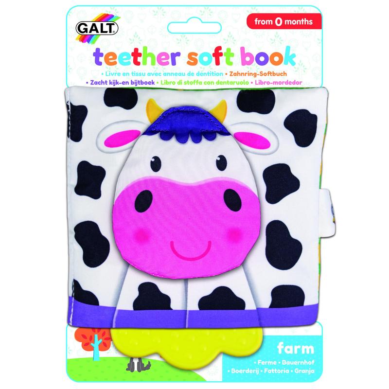 First Years - Teether Soft Book – Farm