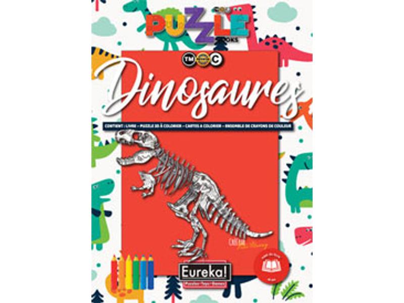 3D Puzzelboek Dinosaurussen 