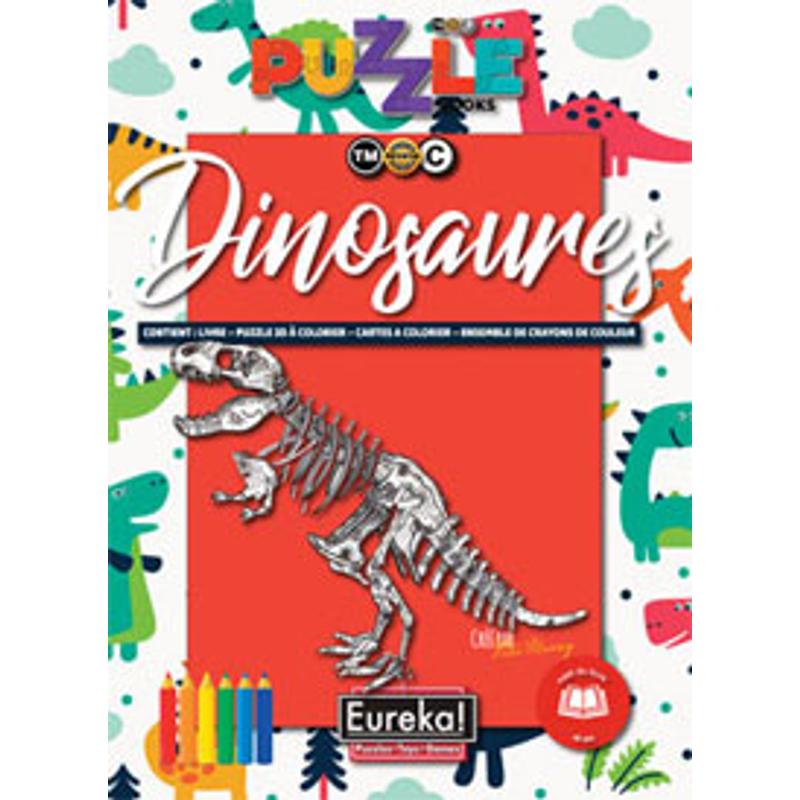 3D Puzzelboek Dinosaurussen 