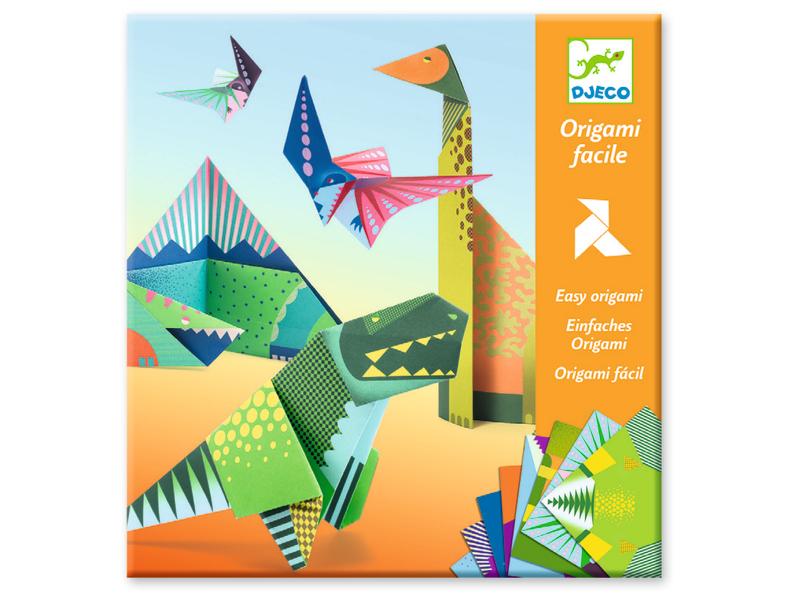 Origami dinosaurussen