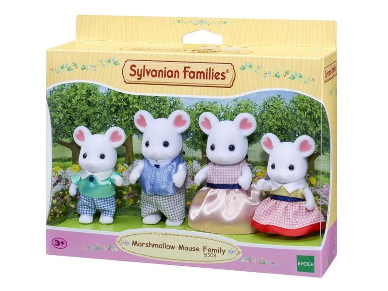Familie marshmellow muis             