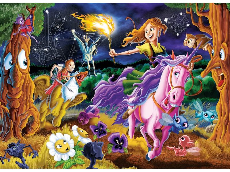 Family puzzle 350 pieces - Mystical World