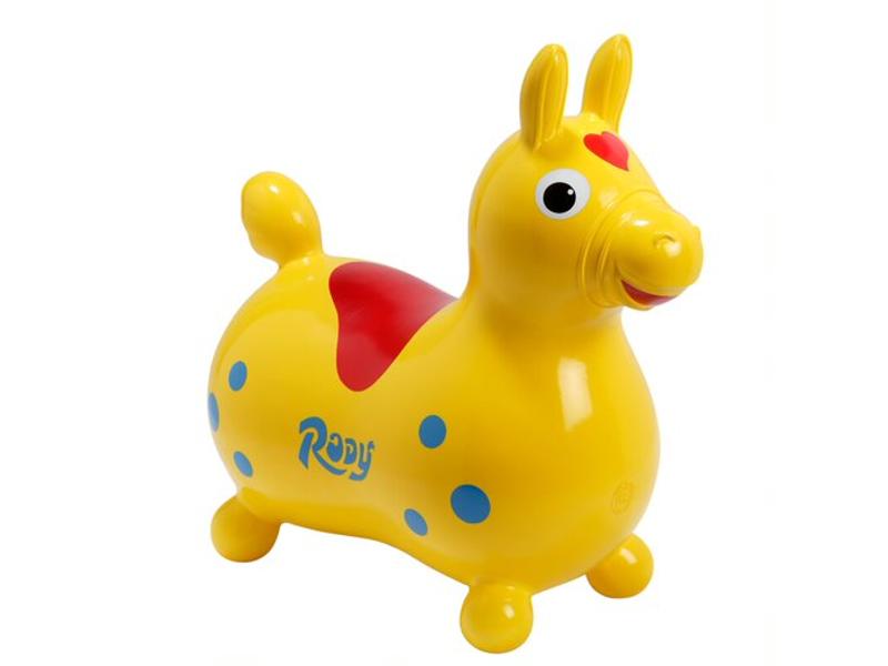 Paard Rody Yellow