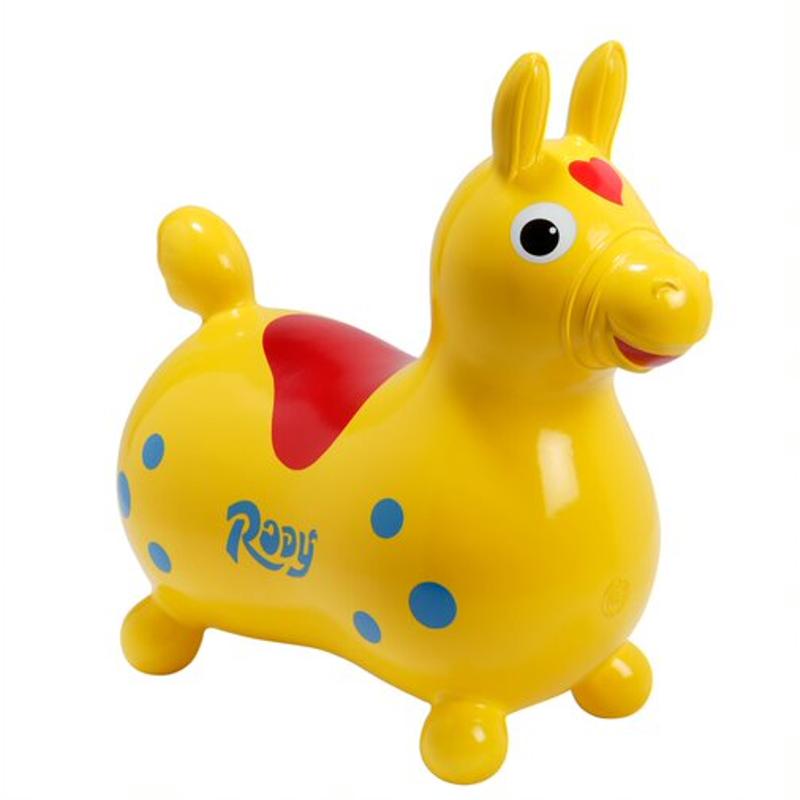 Paard Rody Yellow