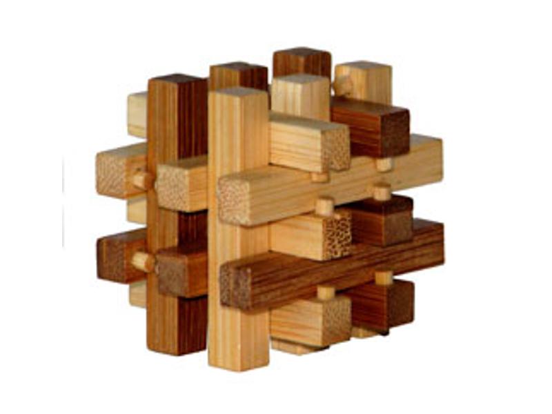 3D Bamboo Puzzle - Slide***