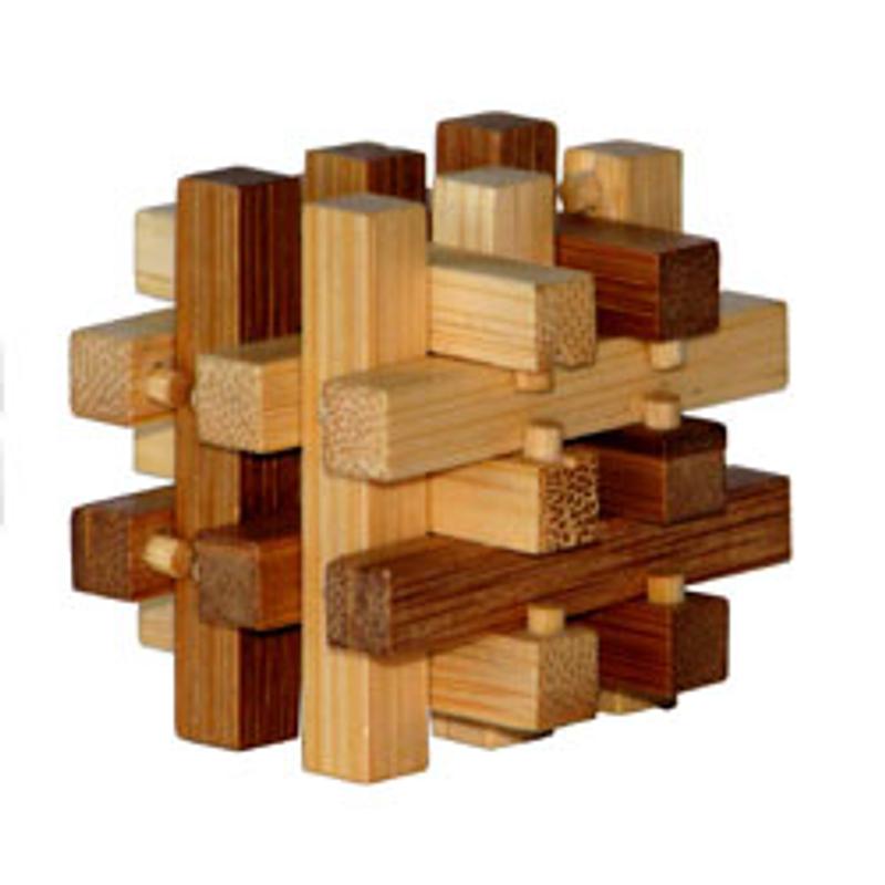 3D Bamboo Puzzle - Slide***