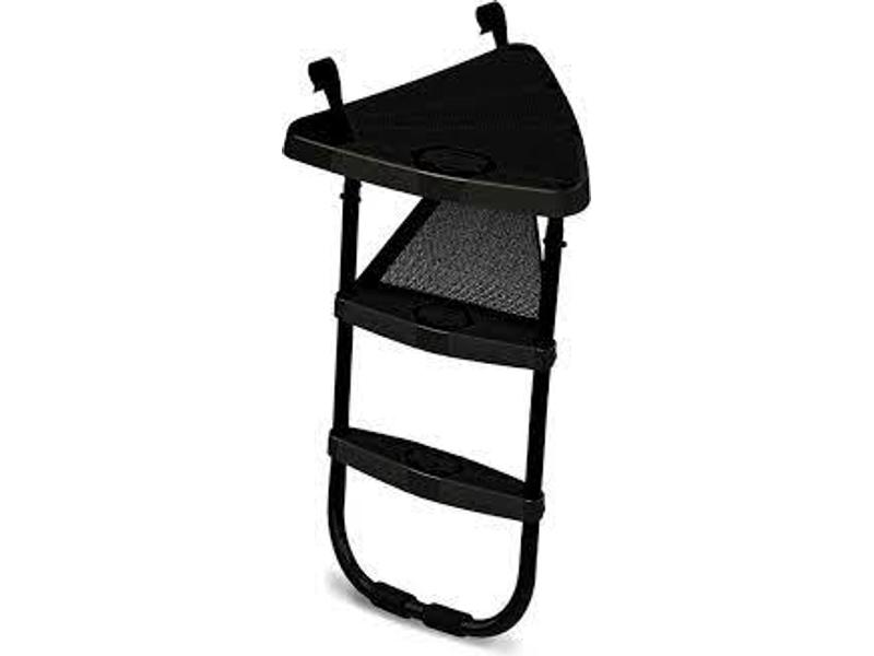 Favorit Regular 380 Black + Safety Net Comfort + Ladder L met platform (AFHAALPRIJS IN DE WINKEL. Op=Op!)