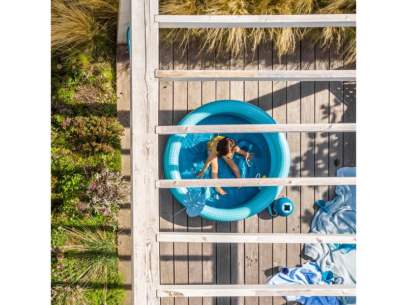 Dippy - Inflatable pool Ø120cm Ocean (Gratis Raki t.w.v €12,95 bij aankoop Dippy zwembad zolang de voorraad strekt!)