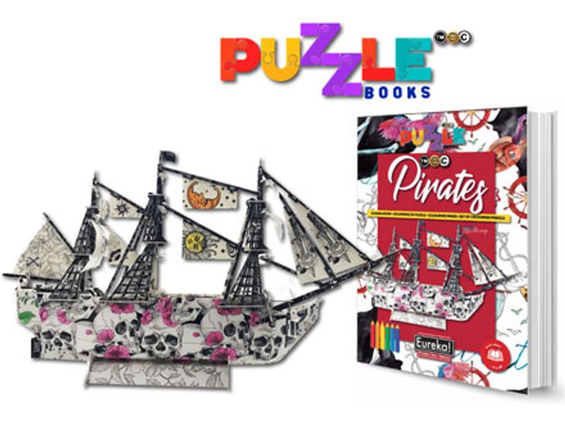 3D Puzzelboek Piraten 
