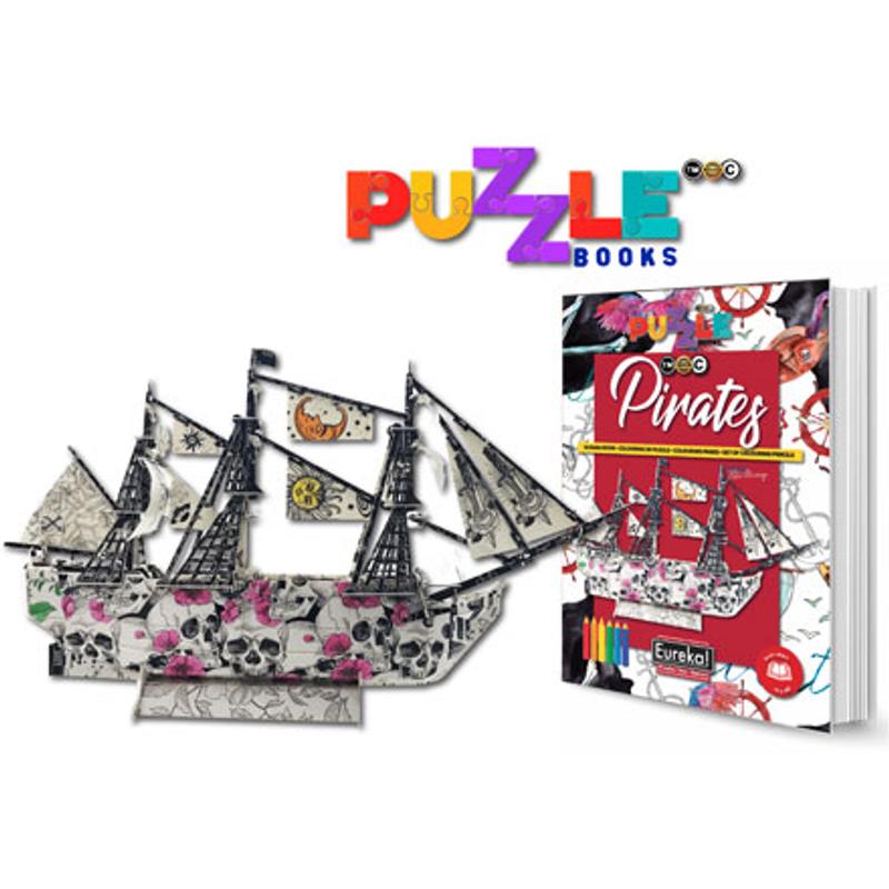 3D Puzzelboek Piraten 