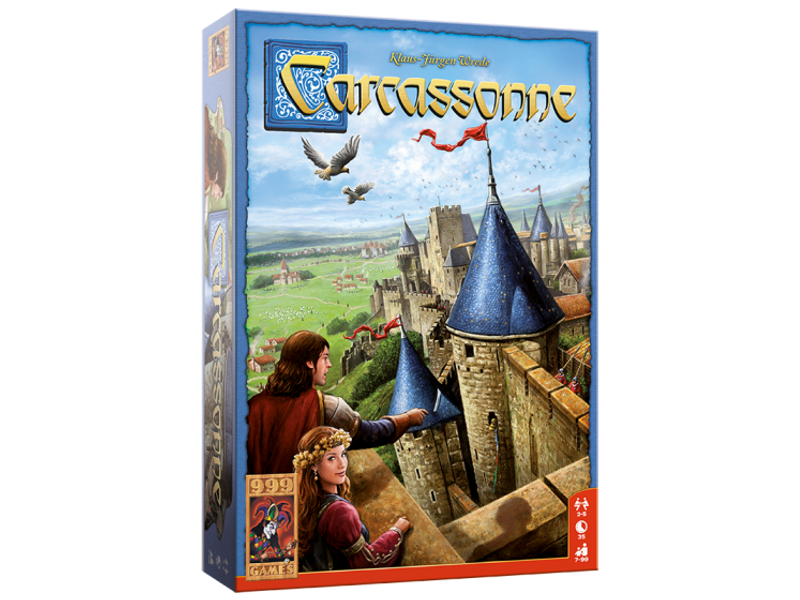 Carcassonne Basisspel - Bordspel ( nieuwe verpakking)