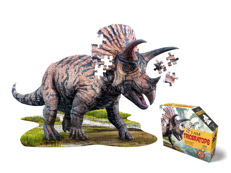 I AM puzzel Triceratops 100pcs.
