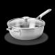 Maestro 3PLY RVS Conische Sauteuse met Deksel Peter Goossens