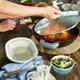 Gietijzeren Wok met Glasdeksel