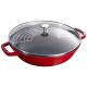 Gietijzeren Wok met Glasdeksel